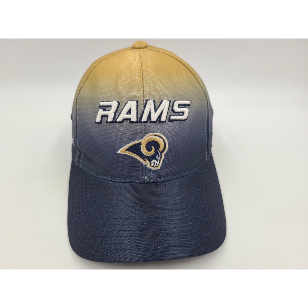 Vintage St Louis Rams Puma Pro Line Adjustable (Fits Small) Hat Cap Gold Blue